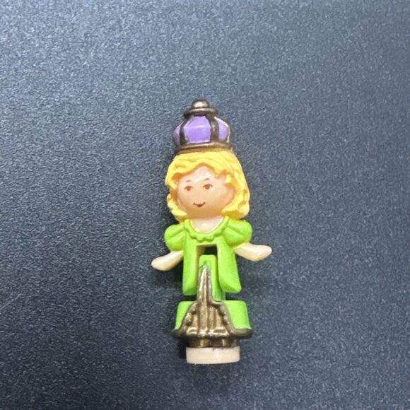 Vintage Polly Pocket 1994 Crown Surprise Ring Complete Bluebird Toys Rare - Picture 5 of 8
